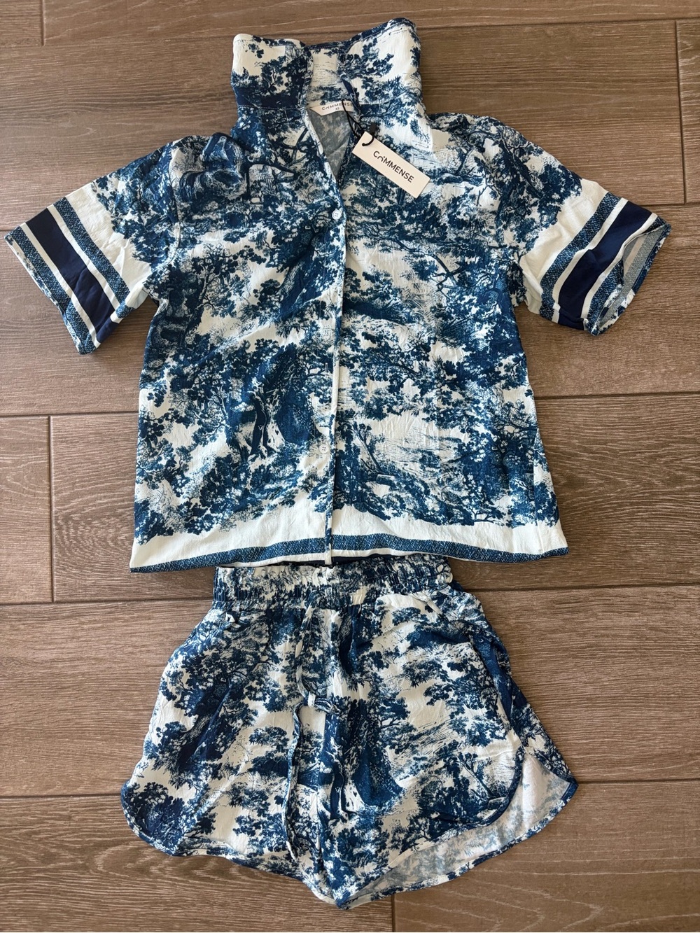 Blue Toile Set NWT!